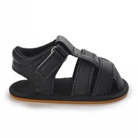 3Colors 0-18M Baby Cute Preschool Summer Sandals  Casual Soft Rubber Sole Anti slip Single Shoes Boy Girl's Walking Shoes 5