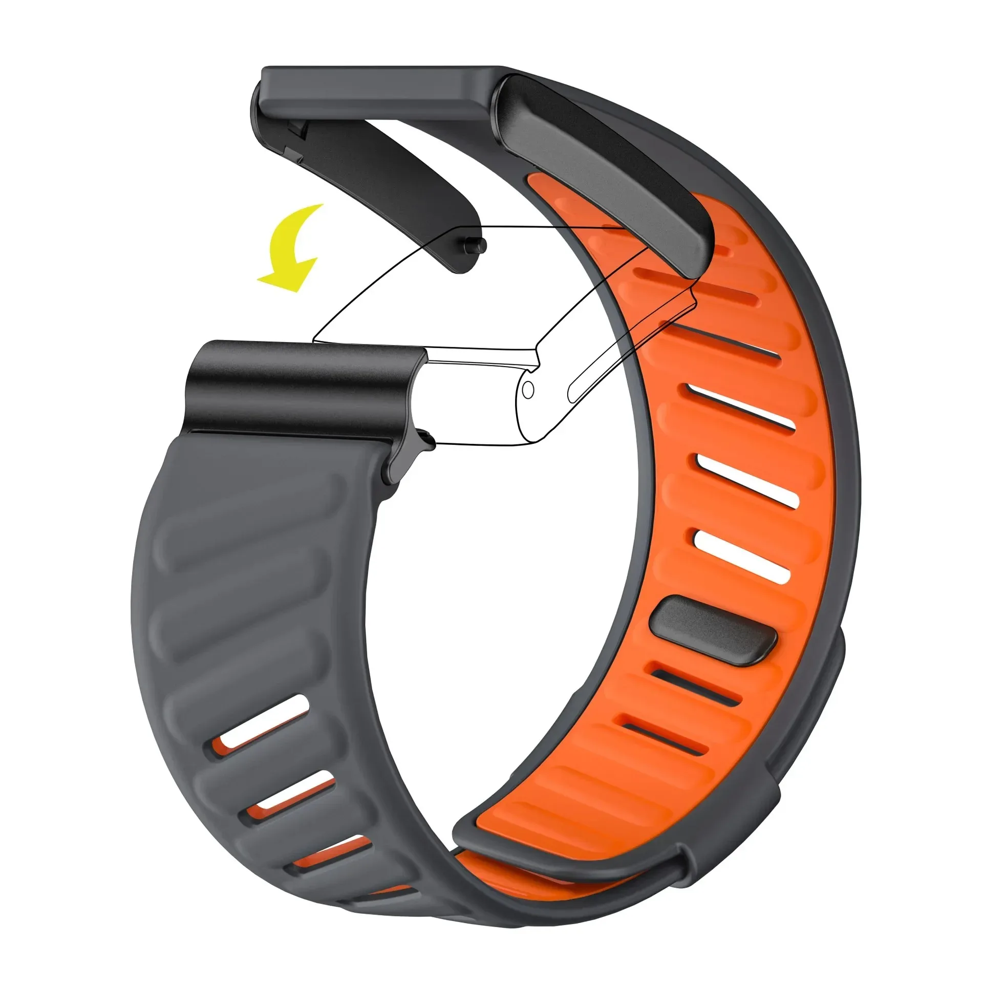 Nylon Fitness Band - Soft Adjustable Sports Wristband, Breathable and Stylish