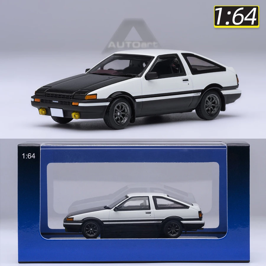 Autoart car model 1/64 scale New TOYOTA SPRINTER TRUENO AE86