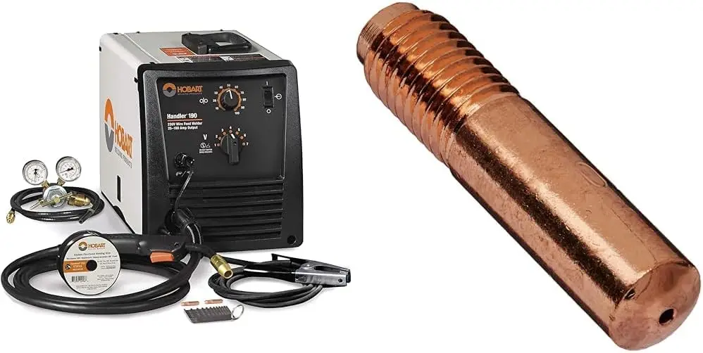 MIG Welder 230V and Small Running Gear Cylinder Rack Black control offers easier fine control of the output parameters 6