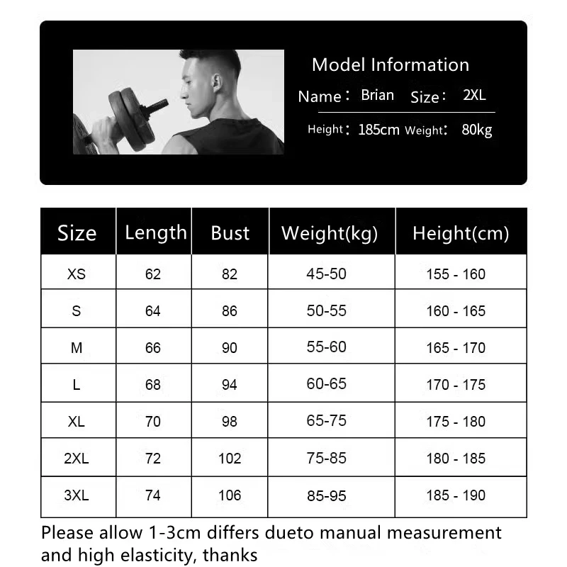 Workout Tank Top Gym Men Quick Dry Fit Running Sleeveless Compression Undershirt Big Elastic Training Tight Sport Wear Bodybuilding Tank Tops Running Vests Sports Tank Tops Sports Vests Tank Tops