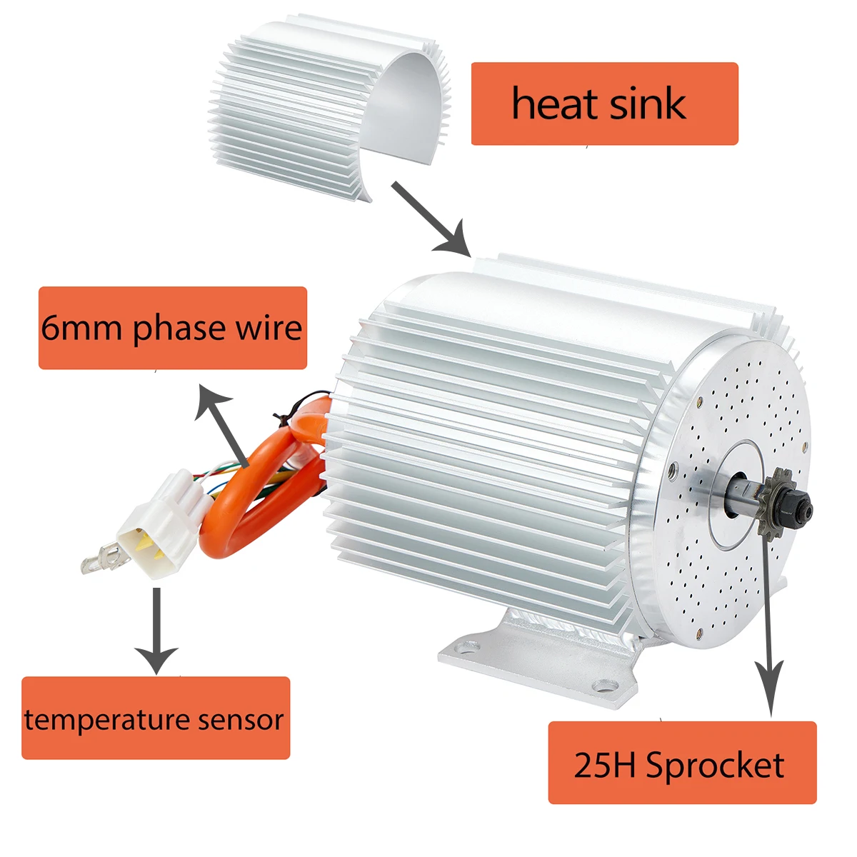 72V 모터 3000W 전기 자전거 개조 키트 2000W 모터 전기 고카트 키트 브러시리스 모터 고속 BLDC 레이저 업그레이드 ATV 부품