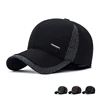 Waterproof Sports Cap Comfortable Adjustable Lined Earflap Cap Lightweight Winter Hat for Casual 2