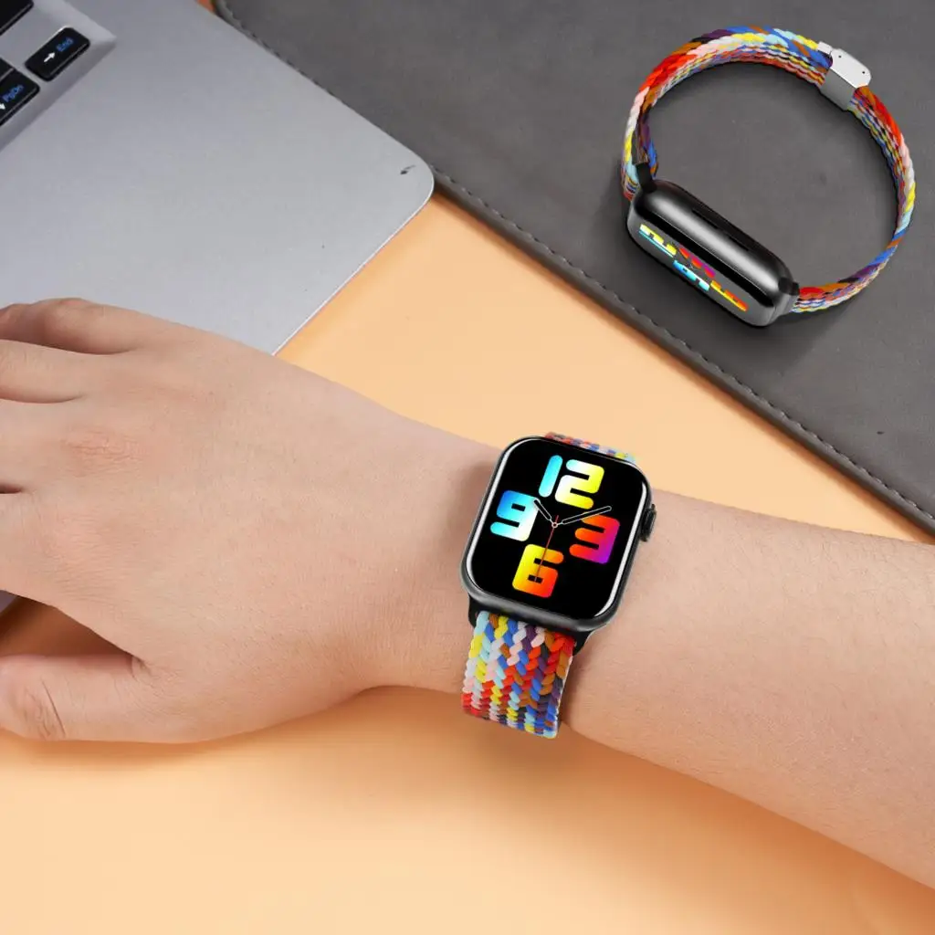 Braided Nylon Strap Bracelet