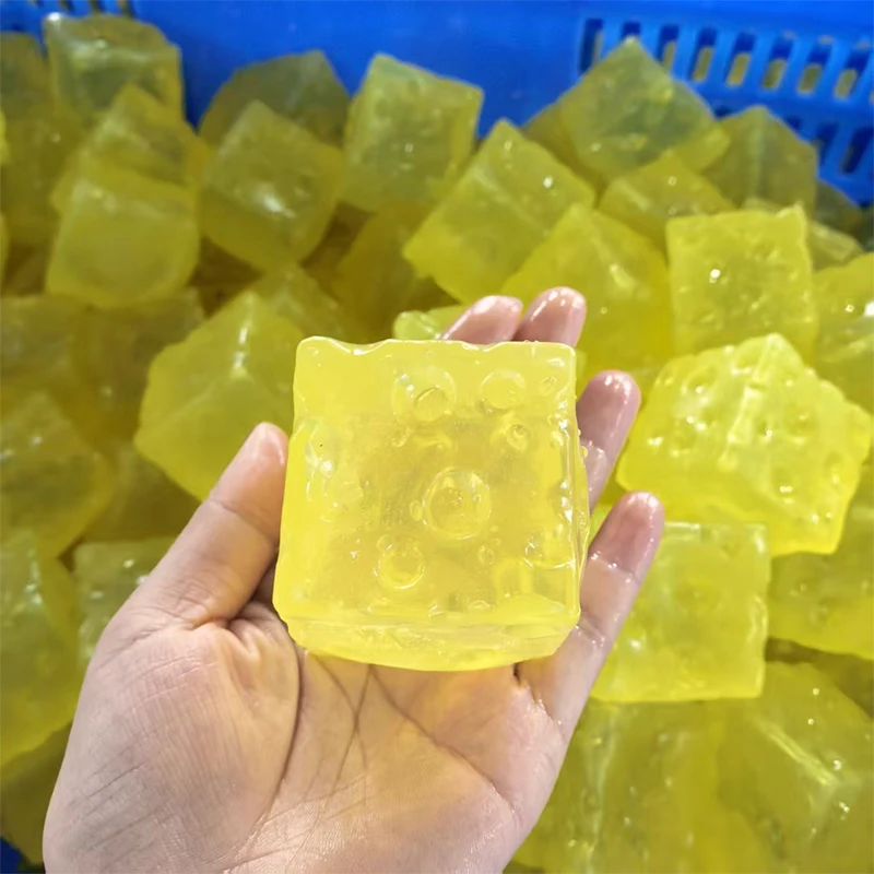 Ultra-Soft Squishy Cheese Stress Relief Fidget Toy - Slow Rebound Sensory Gift