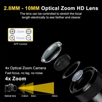 Kit de Caméras de permission Vidéo, Protection de Sécurité, CCTV, 16CH, Nvr, 2.8mm-12mm, DVR, 10 Caméras, Poe, 4K, 8MP 4
