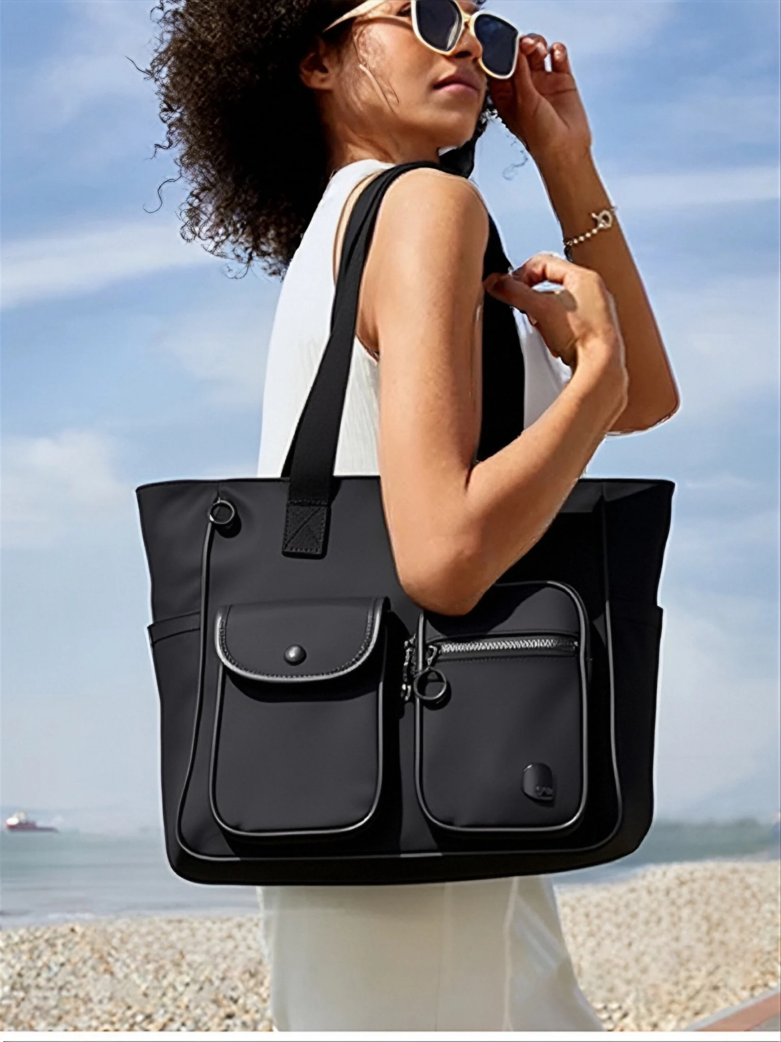 特別価格JYG Tote Bag Women Large Satchel Bag Stylish Hobo Handbag Faux Leather Shoulder Bags Casual Fashion Tote Handbag並行輸入