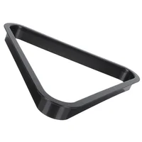 Billiard Balls Holder Stand Mini Organizer Table Pool Rack Storage Retro Style Triangle Frame Child 1