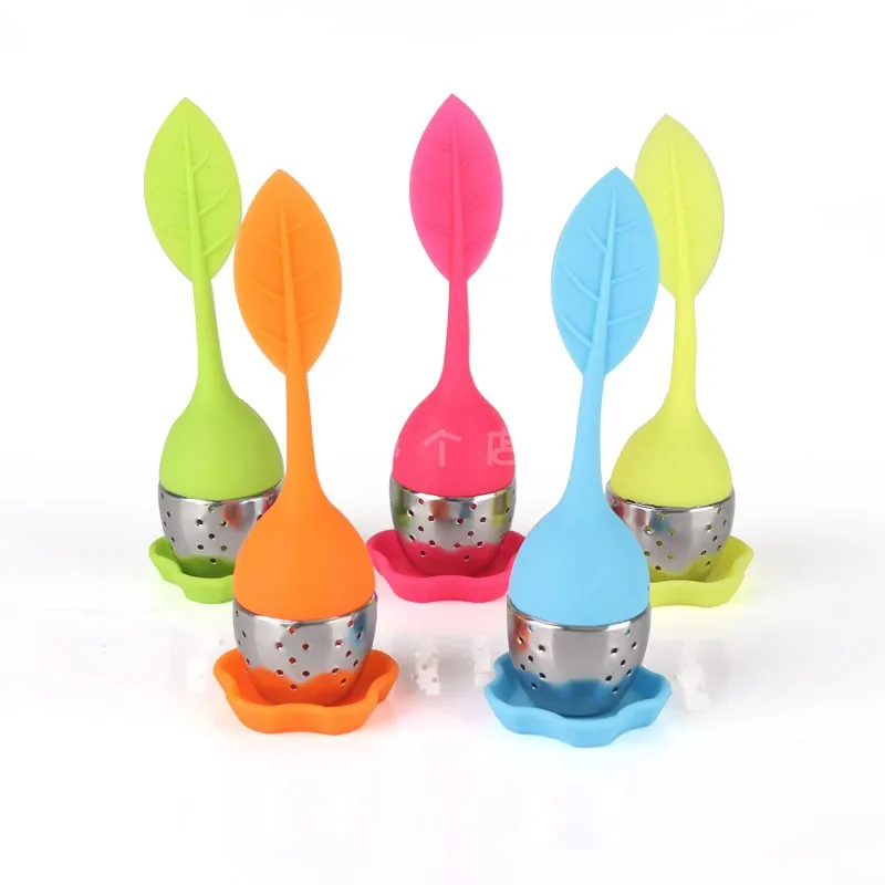 Инфузер для заваривания чая из нержавеющей стали простой силиконовый сепаратор