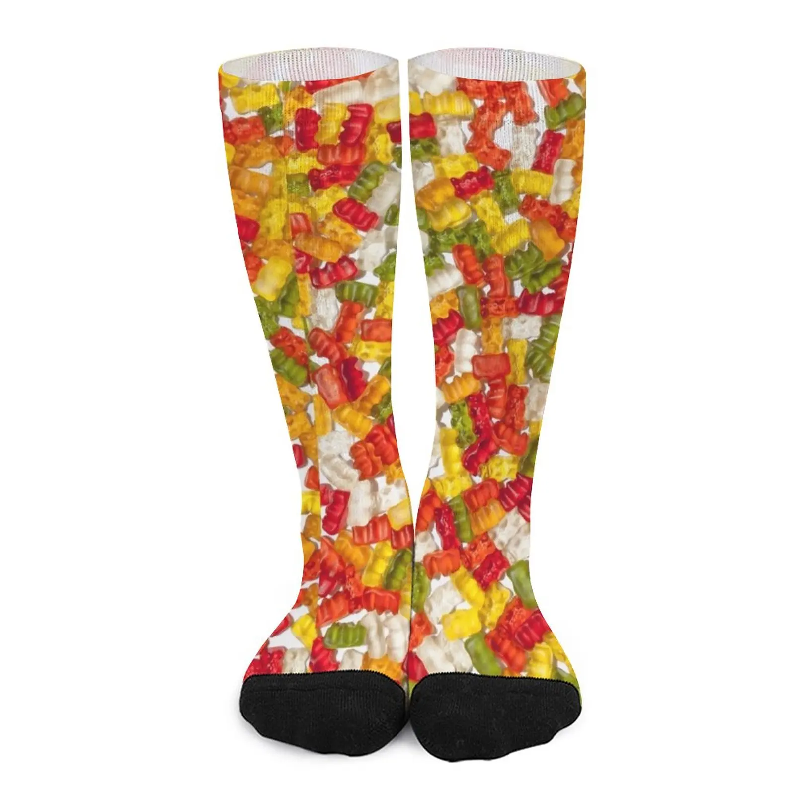 Wall of Gummi Bears - Gummy Candy Socks winter socks shoes