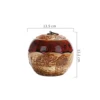 Creative Kiln Porcelain Glaze Ceramic Storage Pot Indoor Sealed Tea Pot Moisture-proof Food Coffee Pot Ornament Home Decoration 6