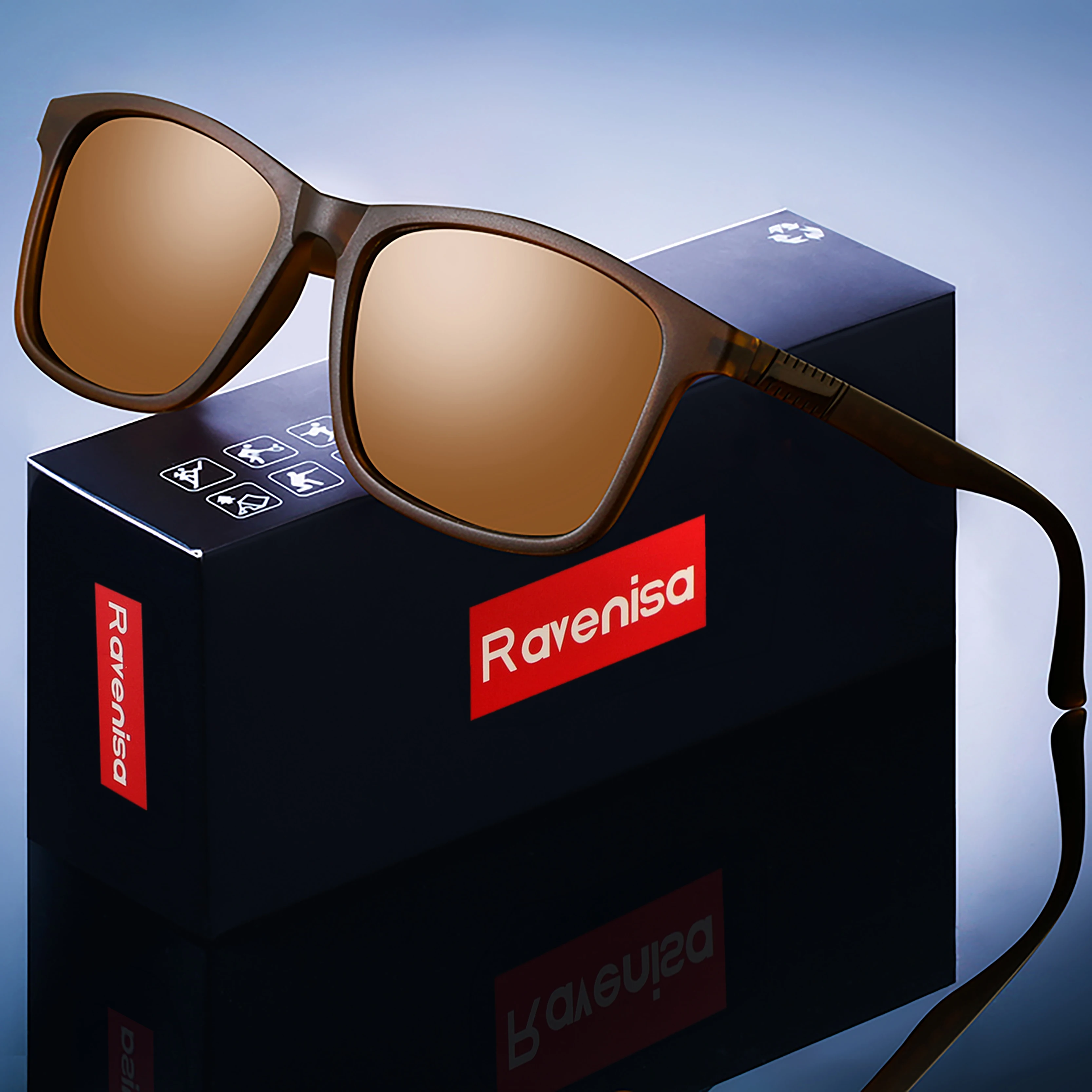 Unisex Polarized Sports & Outdoor Sunglasses