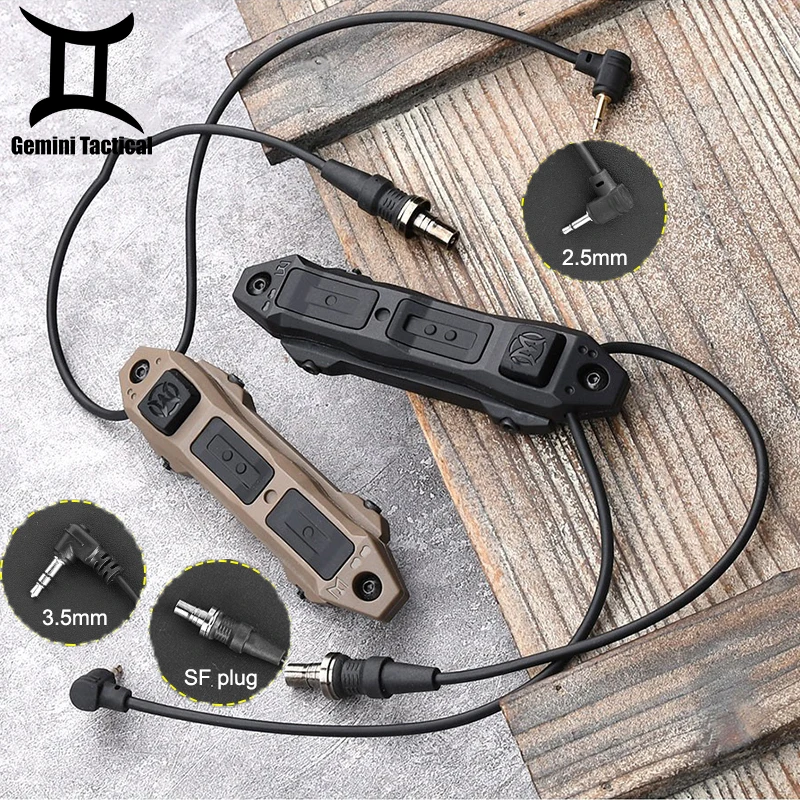 Interrupteur De Pression À Distance Tactique, Commande À Double