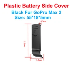 Enhanced Dustproof Battery Lid Door & Type - C Charging Port Case - Replacement Accessory for Black  MAX 2