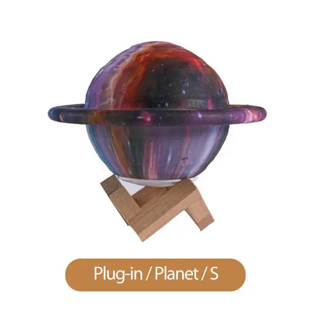 Levegő Párásító Kis Bolygó Éjszakai Könnyű Hordozható Autó Usb Aromaterápia Humificador Kollégiumi Otthoni Diffúzor Aromás - Image 6