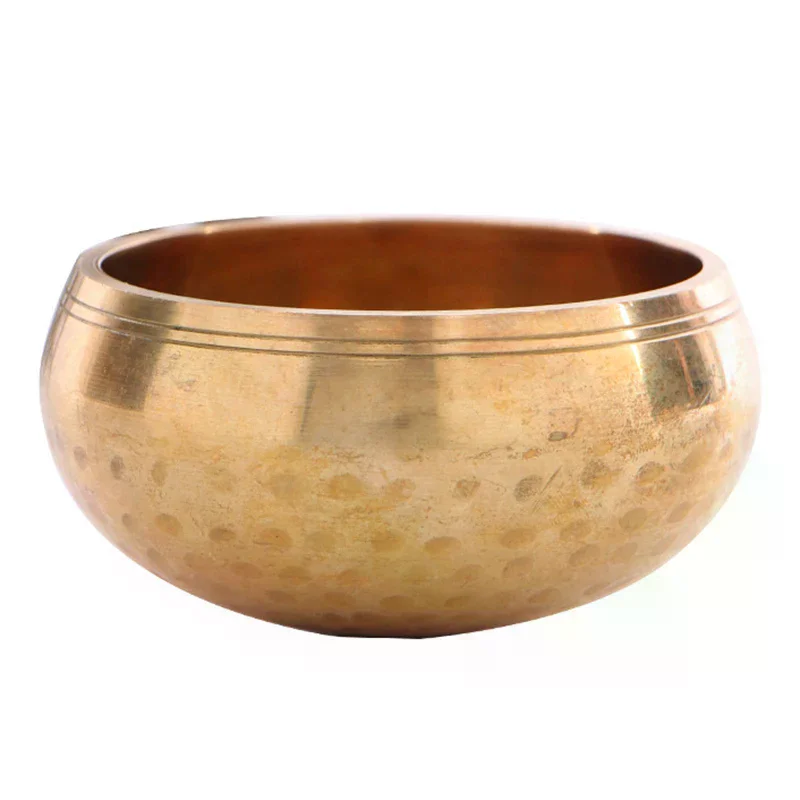 1 set di ciotole tibetane -100% martellato a mano in Nepal Ciotola sonora per meditazione, yoga, chakra, accessori per meditazione - immagine 4