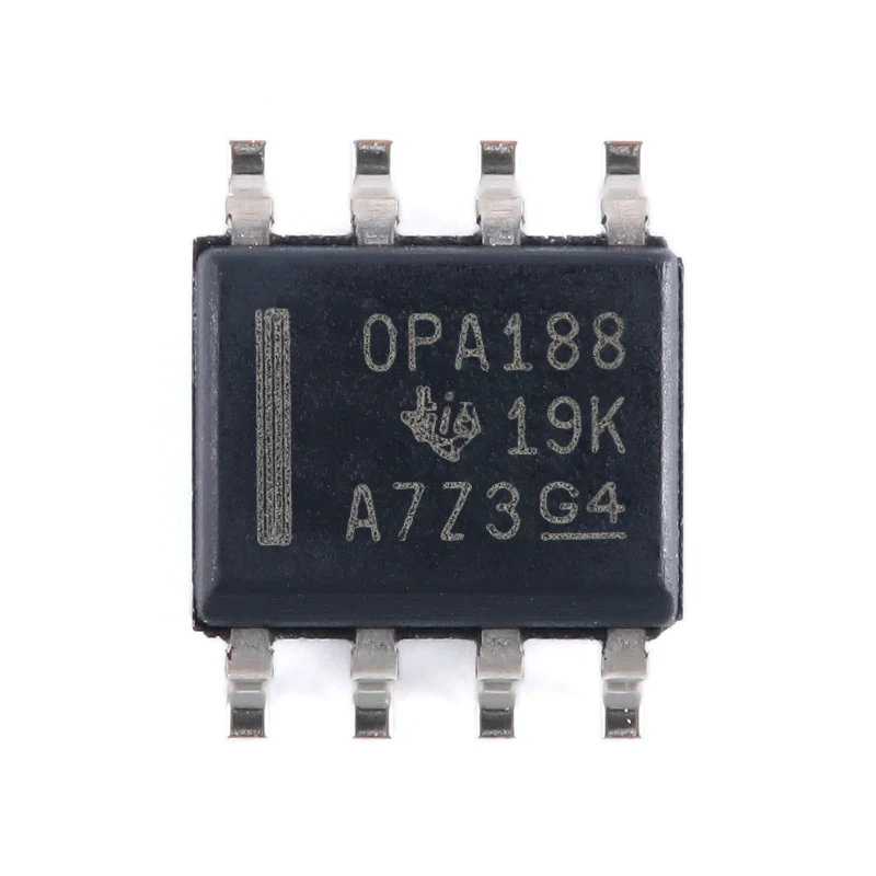 

10pcs/Lot OPA188AIDR SOP-8 OPA188 Precision Amplifiers Prec,Low Noise,RRO 36V 0-Drift Op Amp Operating Temperature:- 40C- + 125C