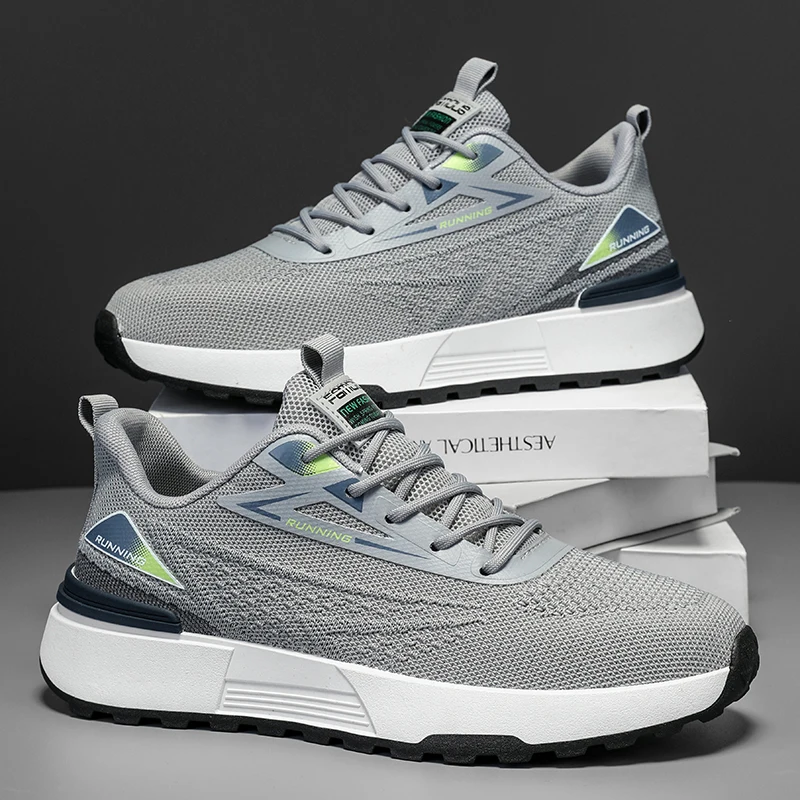 All-match Mesh Sports Casual Retro Sneakers Men main image 1