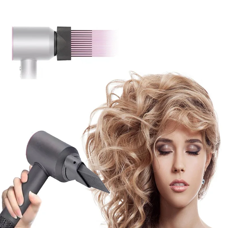 For Dyson Supersonic Hair Dryer Attachment HD Series Accessories Smooth Hair Styling Wide Teeth Nozzle Comb dyson фен supersonic hd07