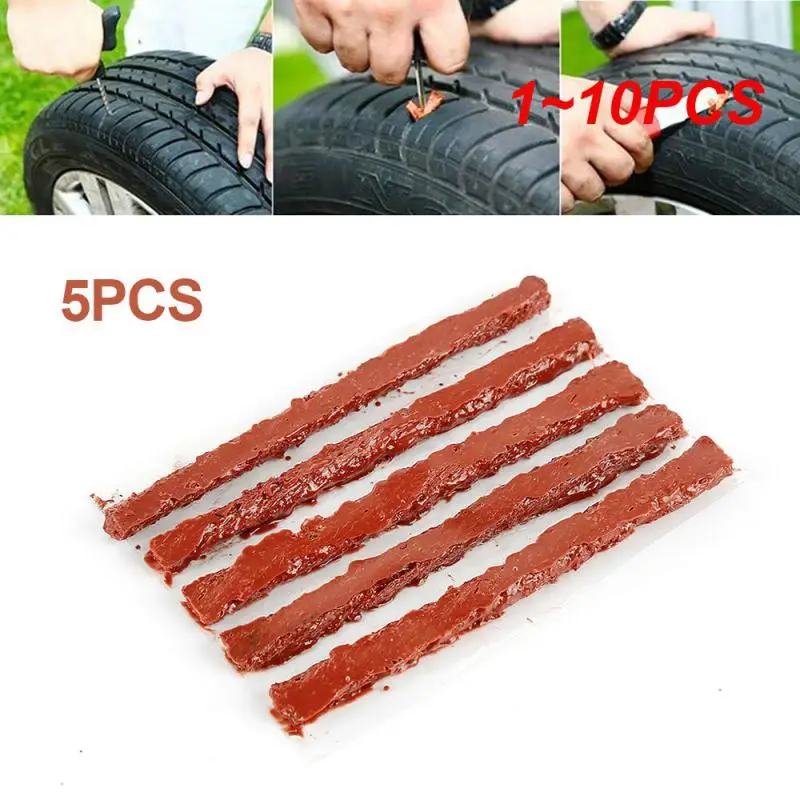 

1~10PCS car repair tools Tire Repair Strip tire repair Scooter Car Motorcycle Tubeless Strips Sealer car Automobile Motorcycle