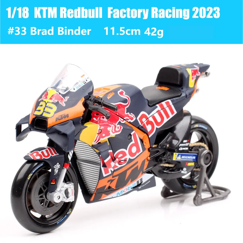 1/18 Scale Racing Motorcycle Model - Redbull GP Racing Edition