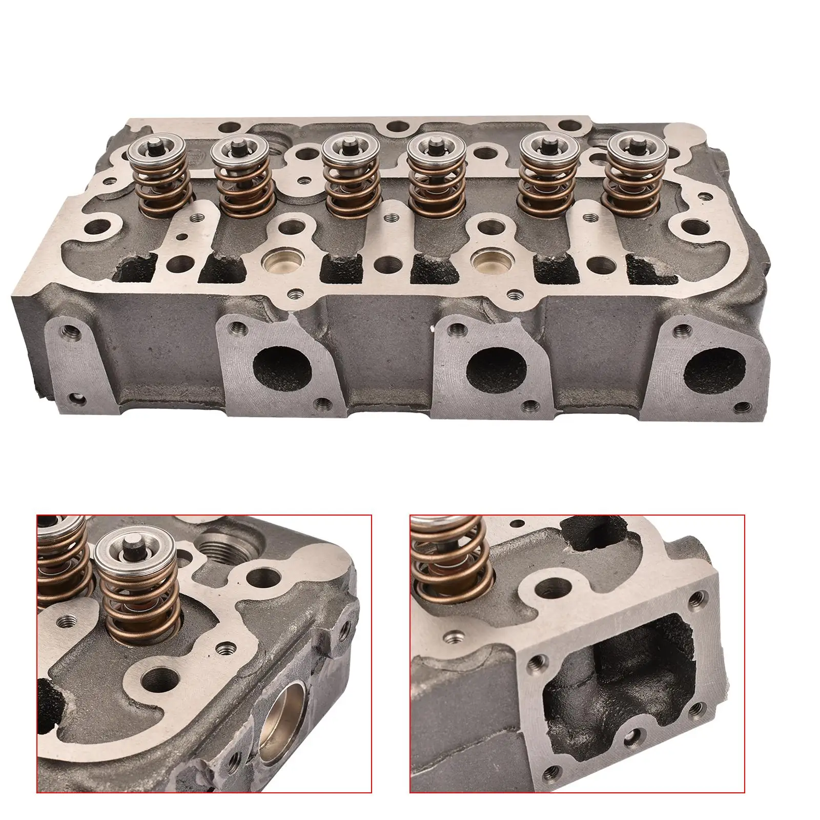 

AP01 Engine Complete Cylinder Head Assy w/ valves D1305 for Kubota B26 FZ2400 RTV1100 RTV1100,RTV1100CW9,RTV1140CPX ZD326RP