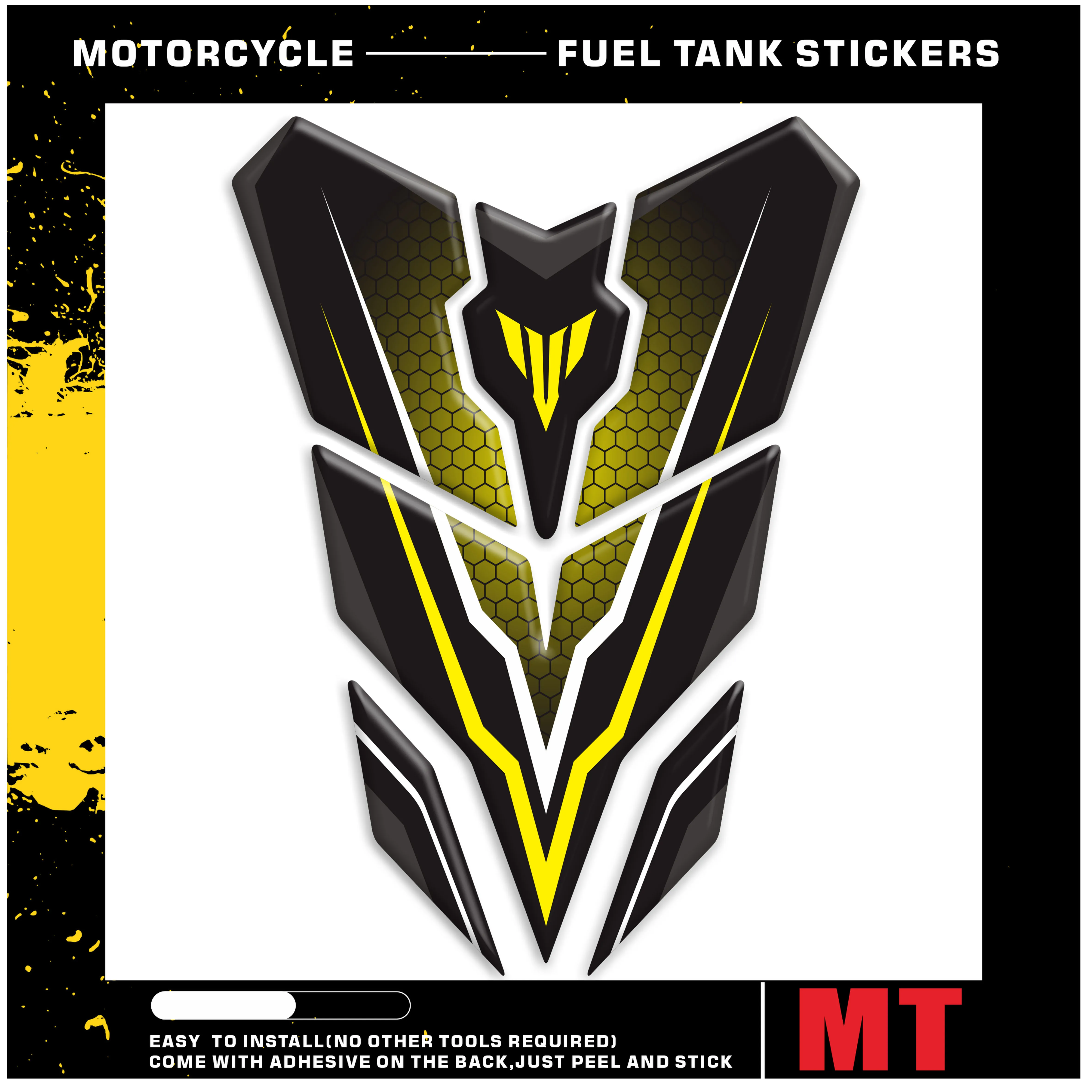 

Защитная накладка на бак для Yamaha MT03 MT-03 MT 03, обтекатели, аксессуары, наклейки, наклейки, брызговик, защита для лобового стекла мотоцикла