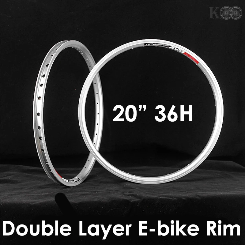 2PcsElectricBikeRim20Inch406AluminumAlloyDoubleLayerRimBlackSilvery36H.jpg