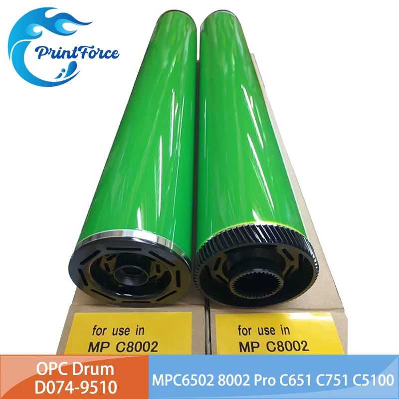 Japan Fuji Cylinder OPC Drum 900000Pages D074-9510 Compatible for Ricoh MPC6502 8002 Pro C651 C751 Pro C5100 5110 MP C6502 C8002