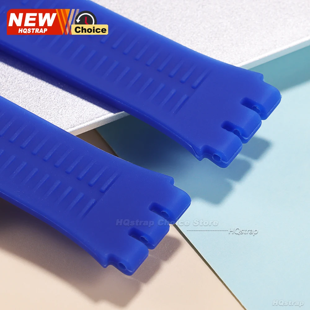 Vibrant Silicone Sport Strap - Waterproof Rubber Wristband with Tool