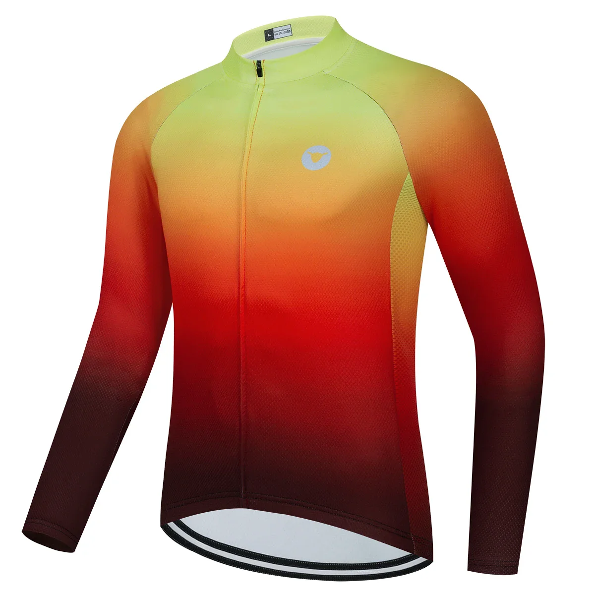 thumbnail image 1 of Nueva camiseta de ciclismo de equipo para hombre, camiseta de manga larga para bicicleta de montaña, camiseta de secado rápido para deportes al aire libre y carreras de bicicletas, 1 of 4