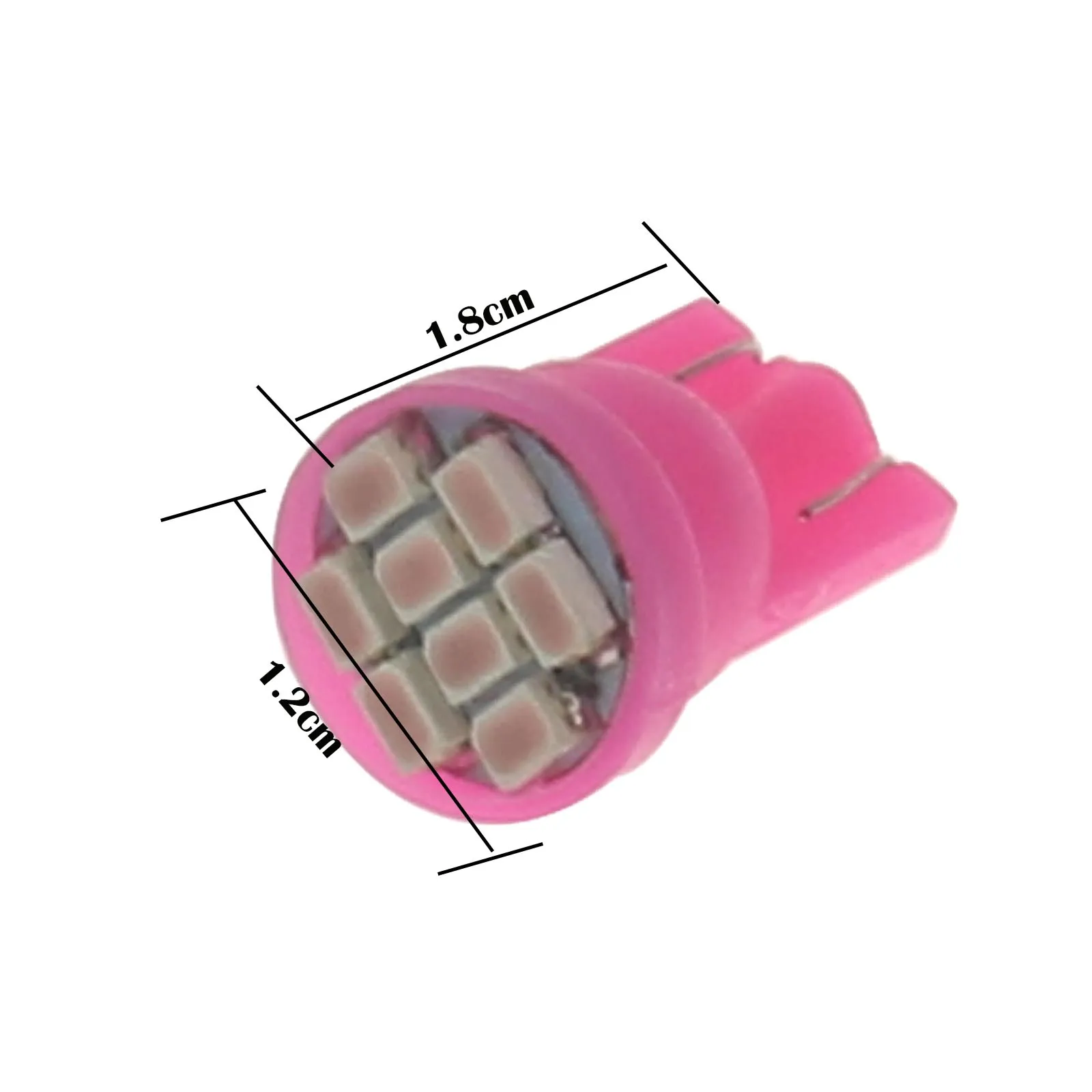 10x ��ũ RV T10 W5W ���� ��� ���� 8 �̹��� 1206 SMD LED 1252 2450 2652 A037-P