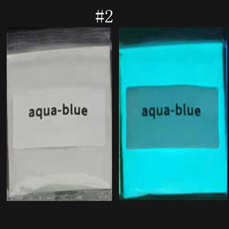 Halloween Luminous Phosphor Nail Glitter Powder Glow-In -Dark Epoxy Resin Nail Powder 50G