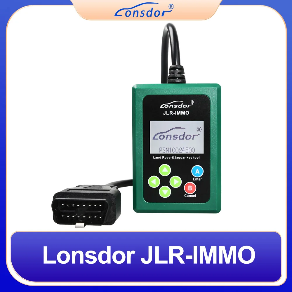 

Lonsdor JLR IMMO for Jaguar for Land RoverKey Programmer by OBD Add KVM and BCM Free Update Online