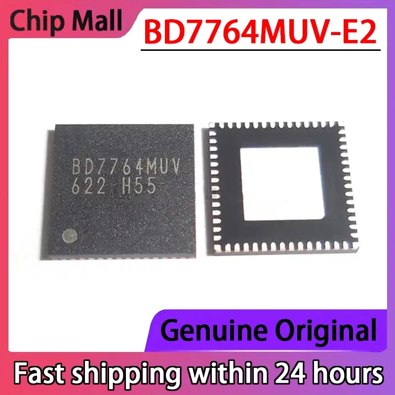

2PCS New Original BD7764MUV BD7764MUV-E2 DC-DC Power IC Chip Package QFN56 in Stock