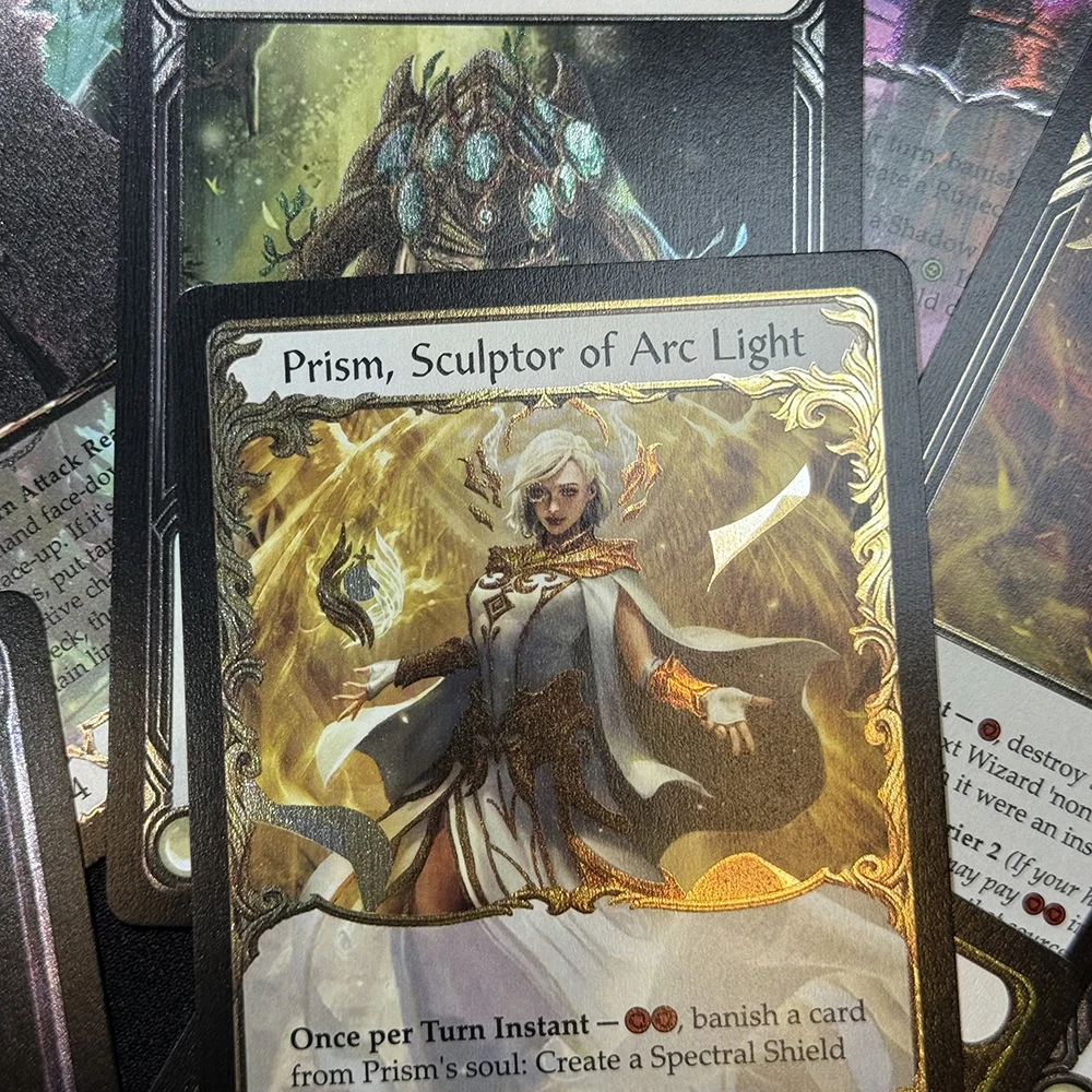 FAB Cold Foil Proxy Card Runechant Seismic Surge Uzuri Will of