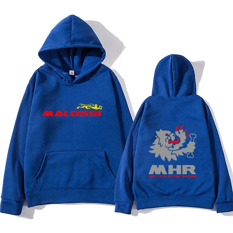 Malossi Theme Printed Hoodie Men's Sweatshirt Unisex Streetwear Hip Hop Style Autumn Winter Fashion Hip Hop Male Tops Clothes 2