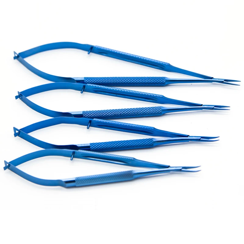 1PCS Titanium Surgical Dental Castroviejo Needle Holders Straight Tool 12cm/14cm/16cm/18cm