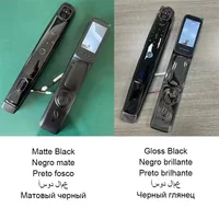 Wifi Tuya APP Face Recognition Smart Door Lock With Camera Video Call Voice Intercom Digital Door Lock Automatic Door Lock 6