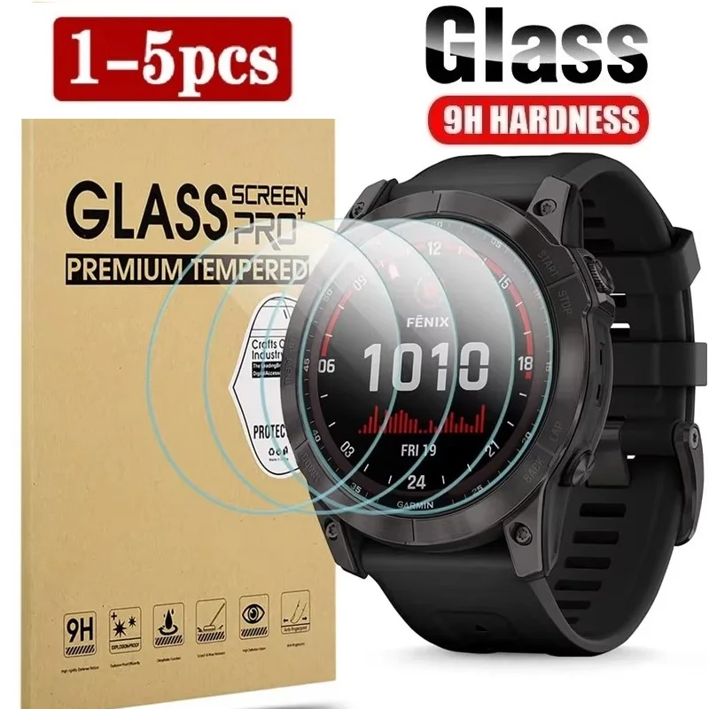 Glass Screen Protector Protective Film for Garmin Fenix 8 AMOLED Solar E 7X 6X Pro 7 6 7S 6S Pro 5 5S Watch