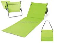 Beach Mat With Metal Backrest Frame 2