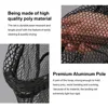 Retractable Fishing Landing Net with Telescoping Pole Foldable Handle for Kids Men Freshwater Saltwater Fly Fishing Carp net 5