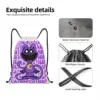 Custom Smiling Big Mouth Critters Dogday Cute Catnap Toddlers Drawstring Backpack Gym Sport Sackpack Portable Scarry Animated 3