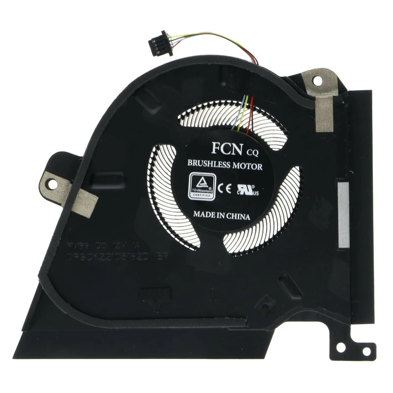 Substituição Cpu Portátil & Gpu Ventilador de Refrigeração para Asus Rog Zephyrus Duo 15 Gx550 Gx550lxs Gx550lws dc 12v - Imagem 6