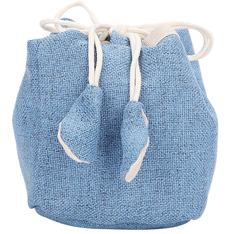 Cotton And Linen Teaware Storage Bag Simple Teapot Bag Portable Travel Tea Set Storage Household Tea Set Accessories LC655 tea storage bags