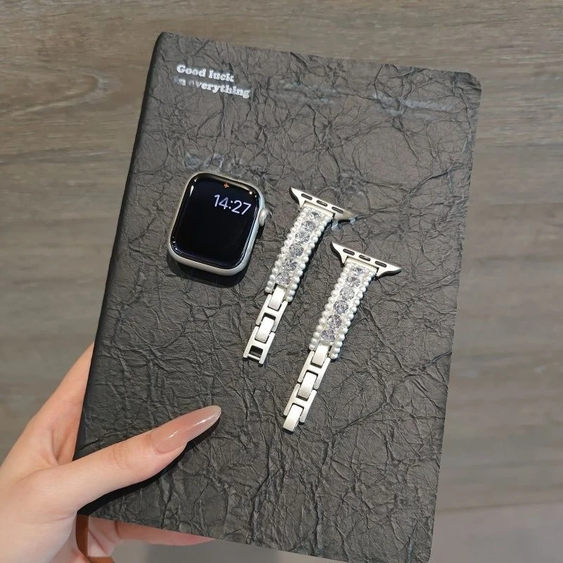 Luxury Sparkling Zircon Diamond Watch Strap
