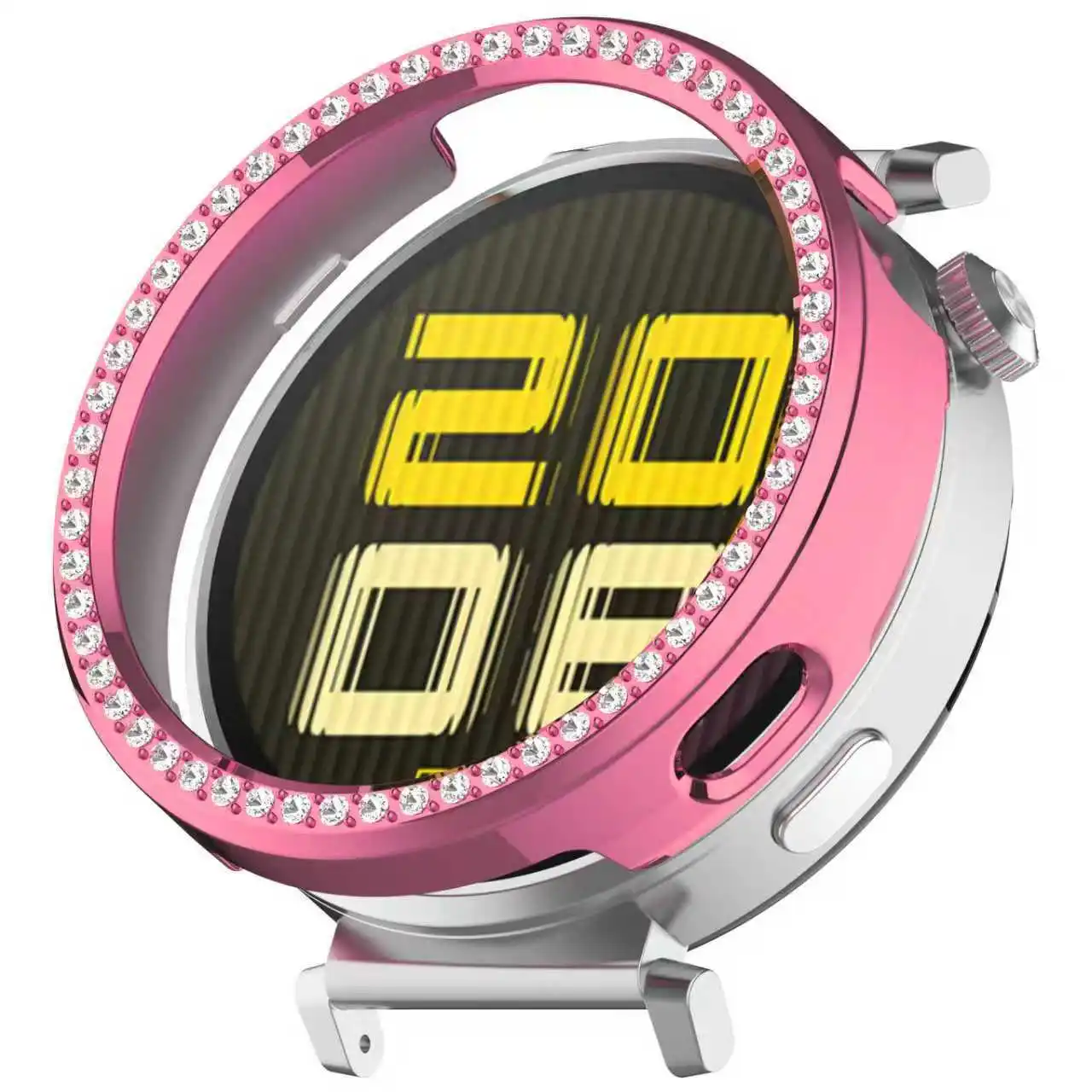 Elegant Protective Bumper Shell Frame with Diamond Cover