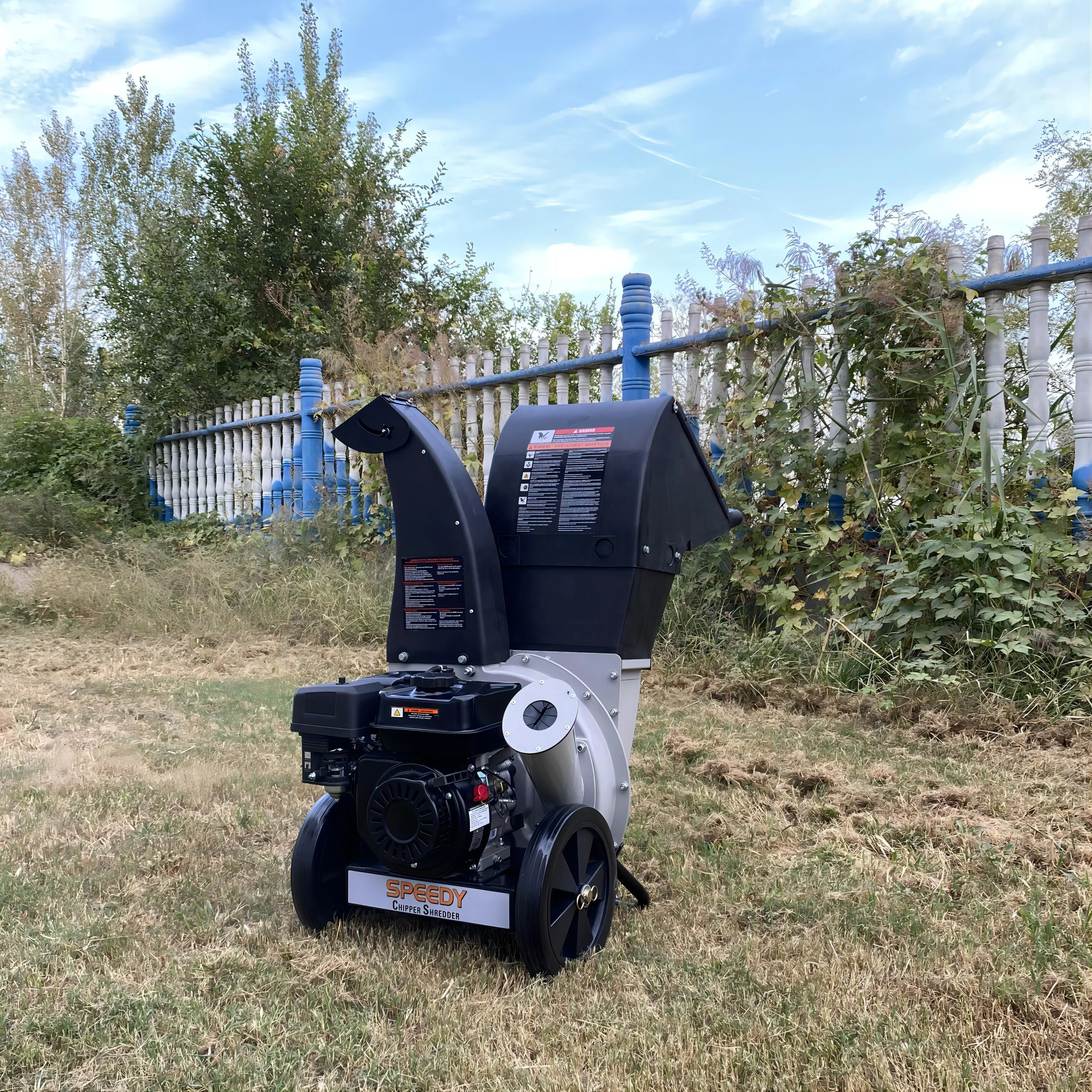 Premium Supplier wholesale custom Speedy wood chipper shredder Farm Garden use branch shredder 9HP  SPY8 3