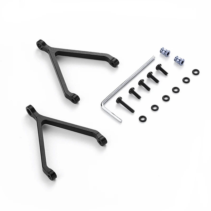 

2pcs Aluminum Alloy 1/24 Triangle Support Bar For FMS FCX24 RC Car Part RC Car Accessories Replacement Parts RC Upgrade Part