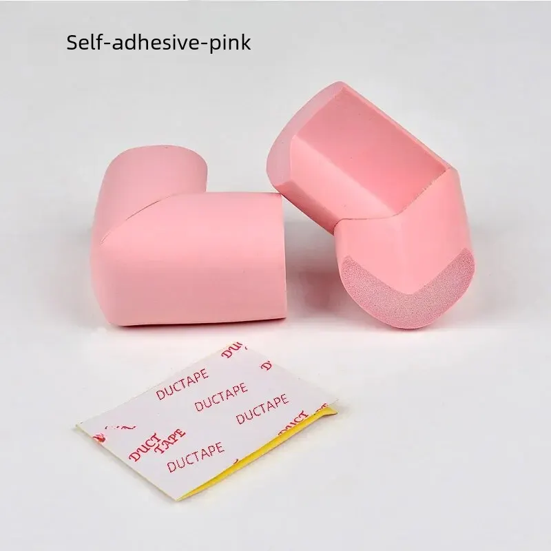 Pink [thick anti-collision angle] 4 pack pink [thick anti-collision angle] 4